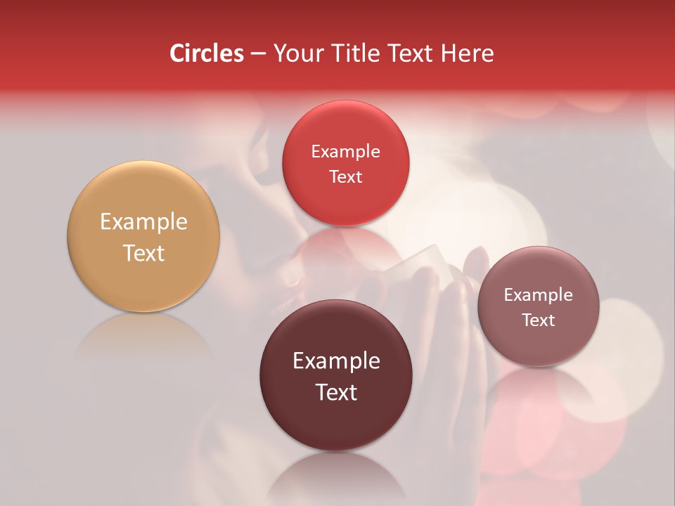 Addict Haircut Dark PowerPoint Template