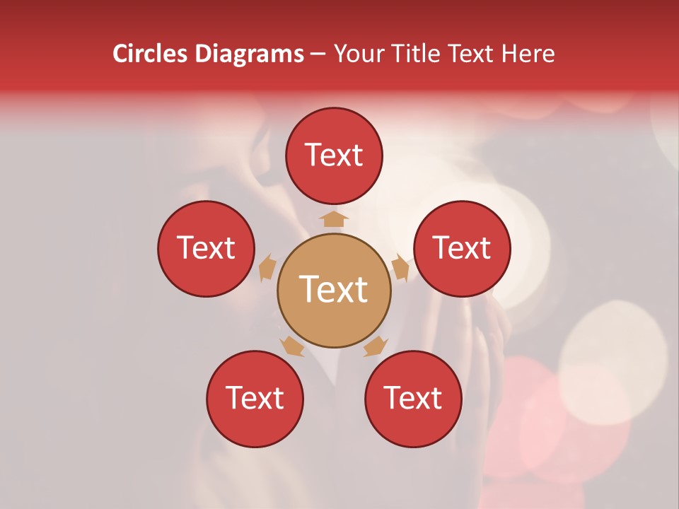 Addict Haircut Dark PowerPoint Template