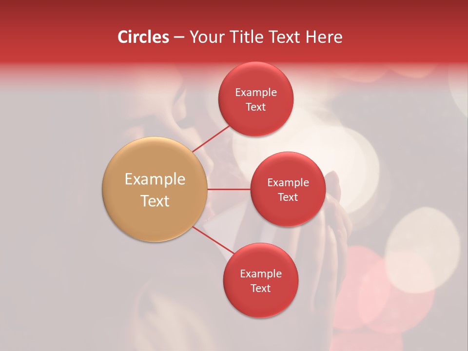 Addict Haircut Dark PowerPoint Template