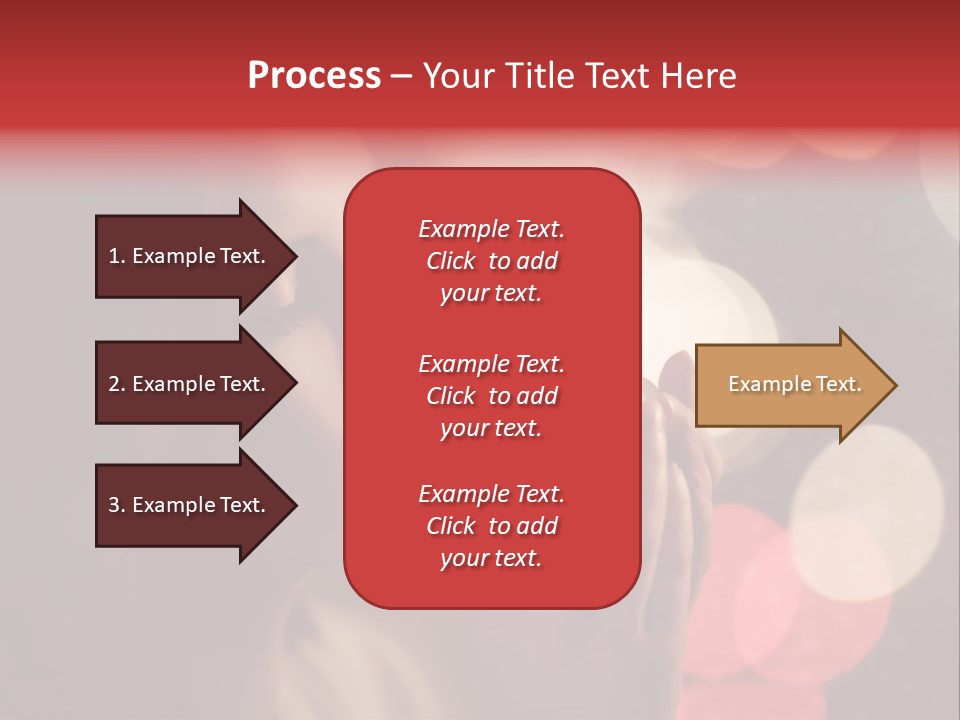 Addict Haircut Dark PowerPoint Template