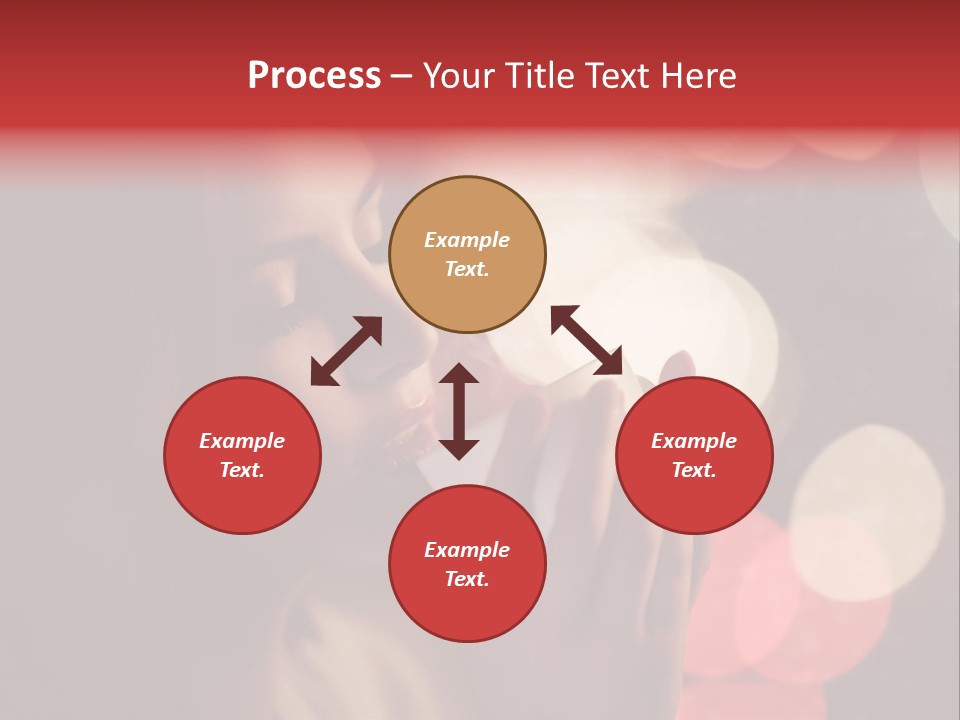 Addict Haircut Dark PowerPoint Template