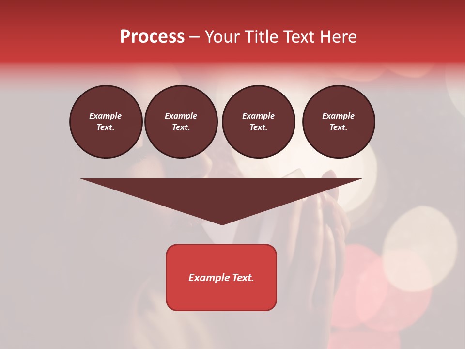 Addict Haircut Dark PowerPoint Template