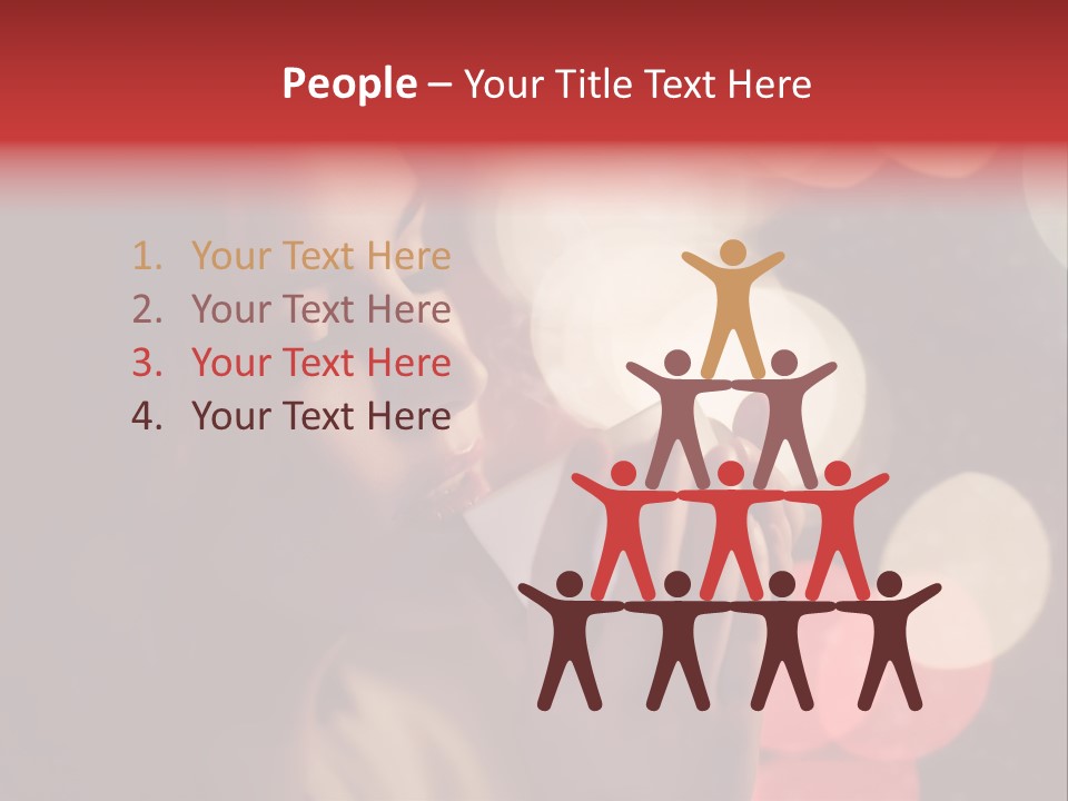 Addict Haircut Dark PowerPoint Template