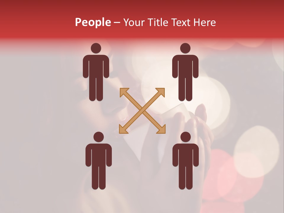 Addict Haircut Dark PowerPoint Template