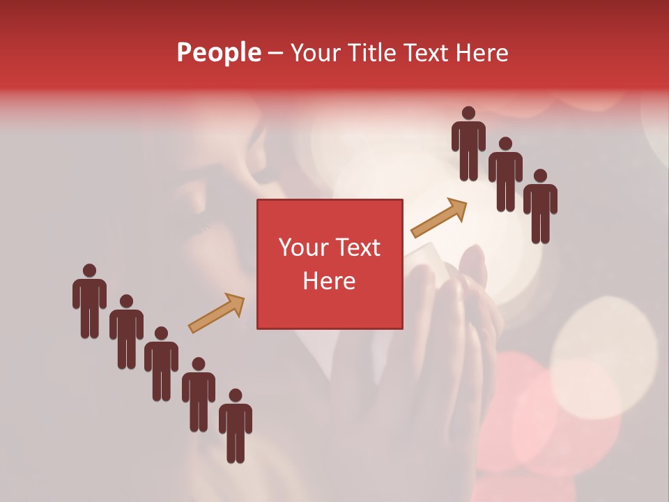 Addict Haircut Dark PowerPoint Template