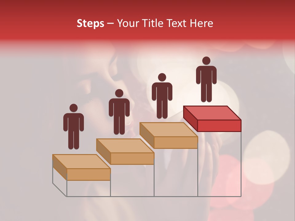 Addict Haircut Dark PowerPoint Template