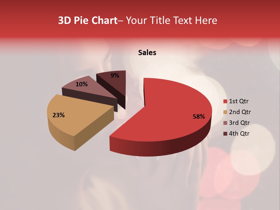 Addict Haircut Dark PowerPoint Template