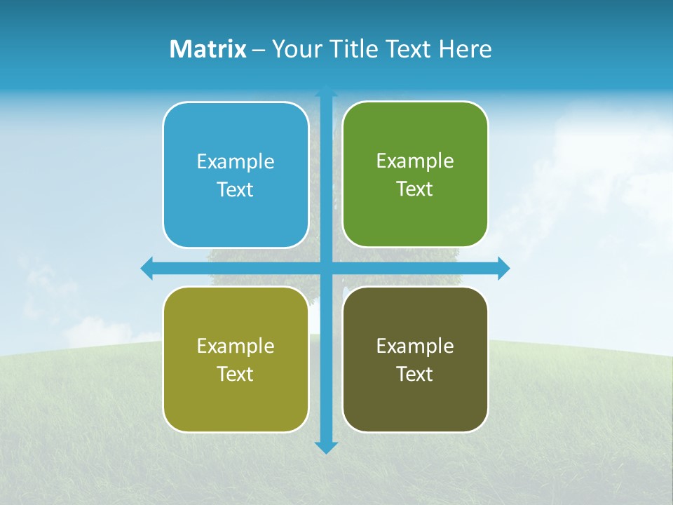 Hill Environment Grass PowerPoint Template