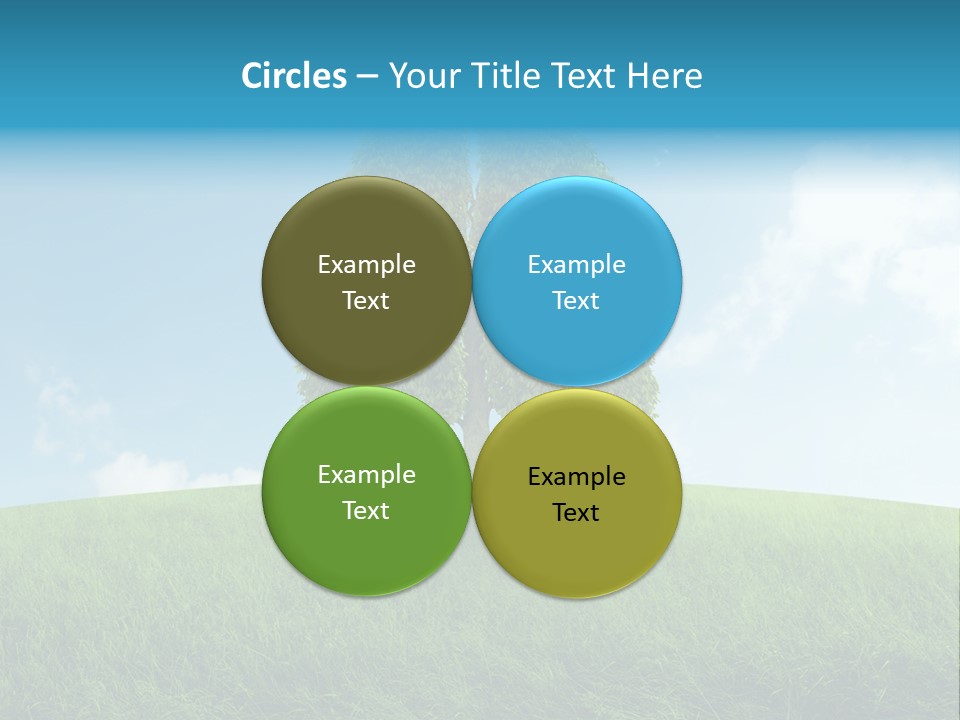 Hill Environment Grass PowerPoint Template