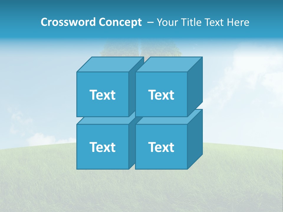 Hill Environment Grass PowerPoint Template