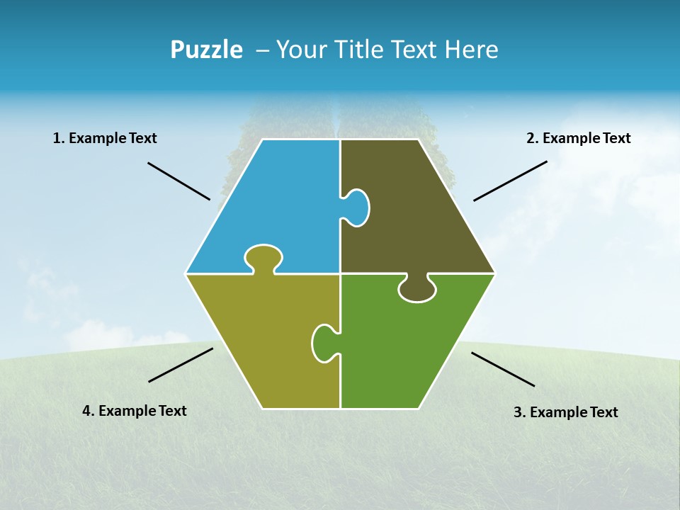 Hill Environment Grass PowerPoint Template