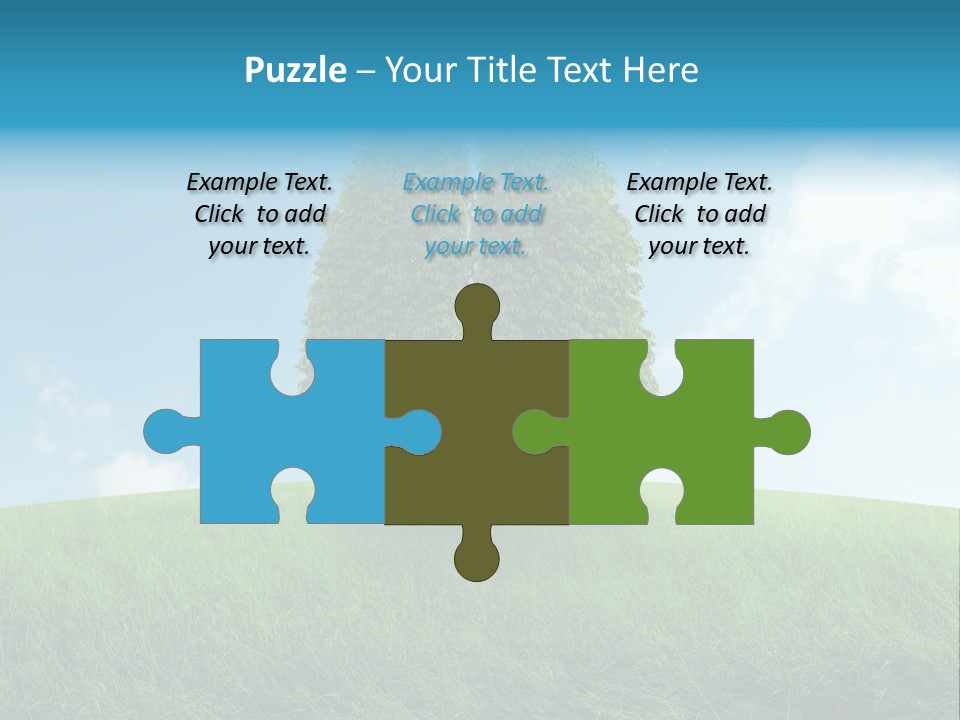 Hill Environment Grass PowerPoint Template