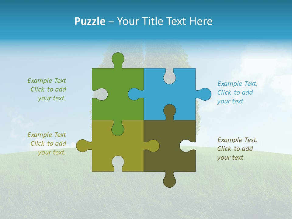 Hill Environment Grass PowerPoint Template