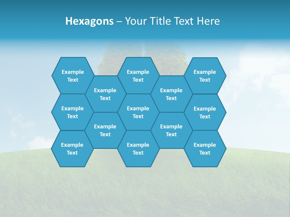 Hill Environment Grass PowerPoint Template