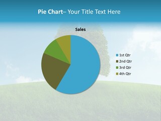 Hill Environment Grass PowerPoint Template