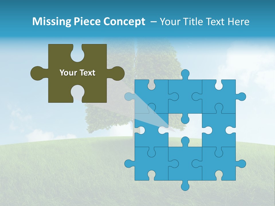 Hill Environment Grass PowerPoint Template