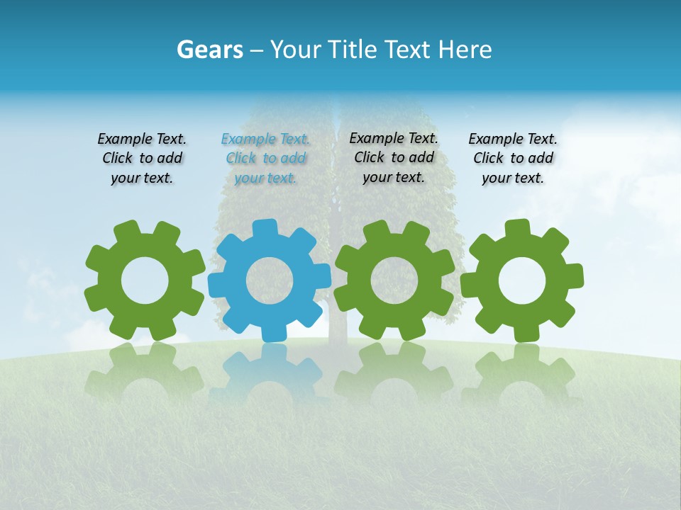 Hill Environment Grass PowerPoint Template