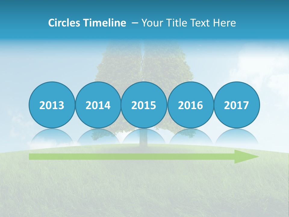 Hill Environment Grass PowerPoint Template