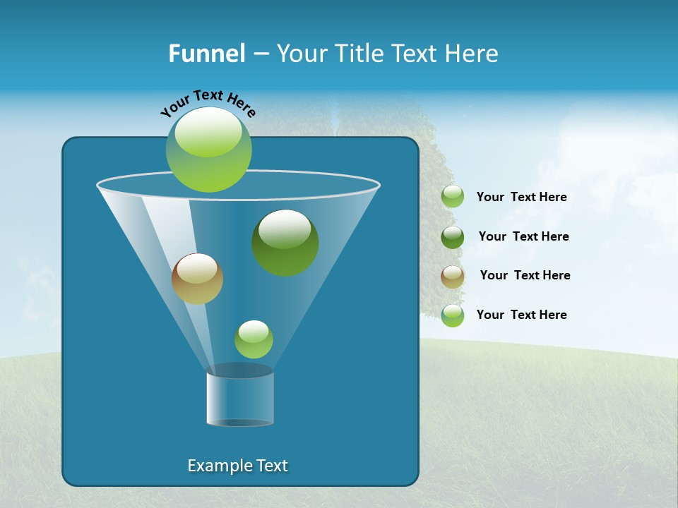 Hill Environment Grass PowerPoint Template