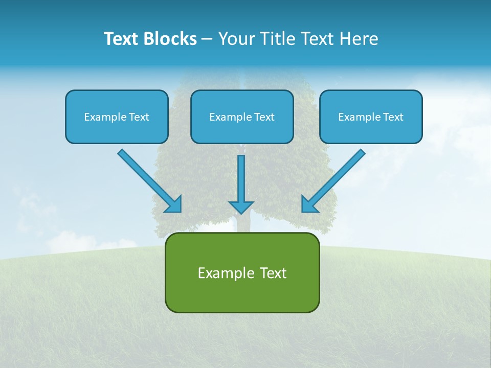 Hill Environment Grass PowerPoint Template