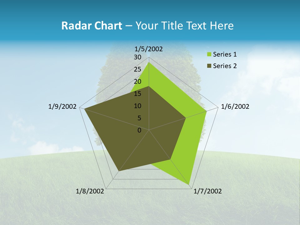 Hill Environment Grass PowerPoint Template