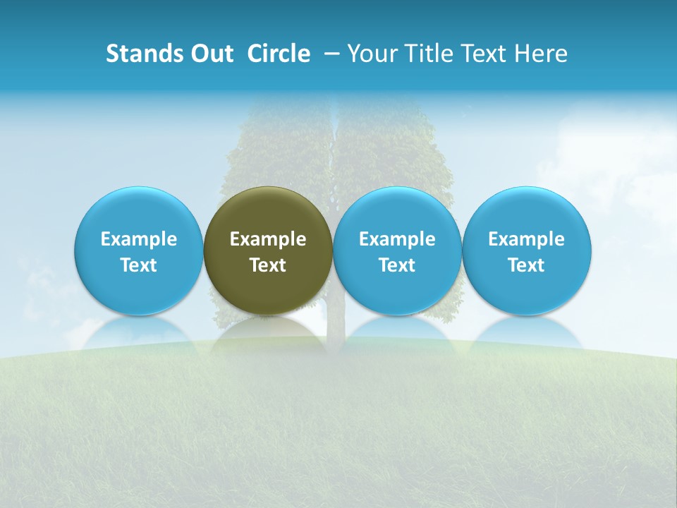 Hill Environment Grass PowerPoint Template