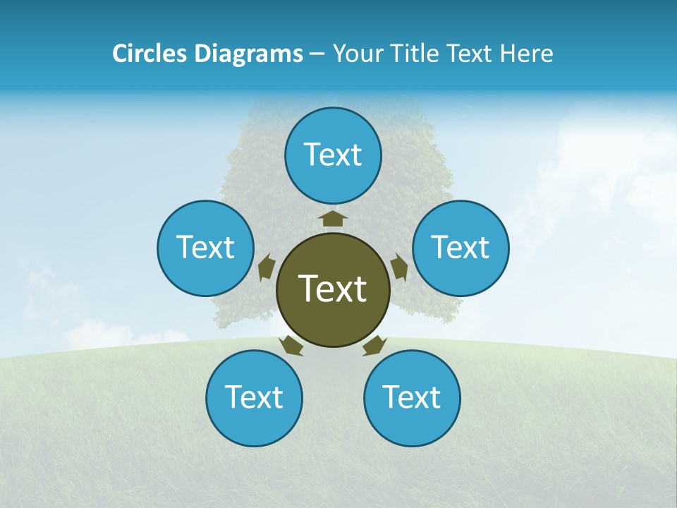 Hill Environment Grass PowerPoint Template