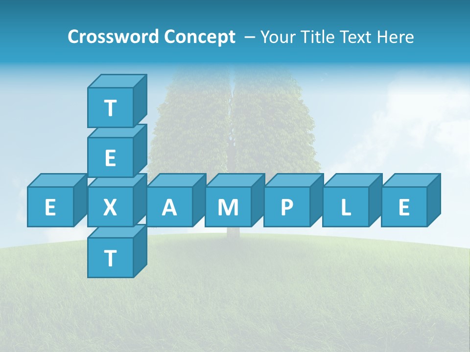 Hill Environment Grass PowerPoint Template
