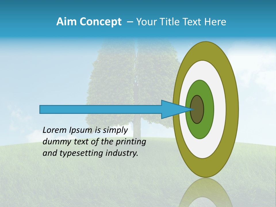 Hill Environment Grass PowerPoint Template