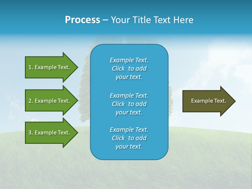Hill Environment Grass PowerPoint Template