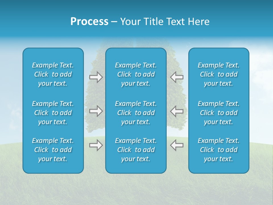 Hill Environment Grass PowerPoint Template