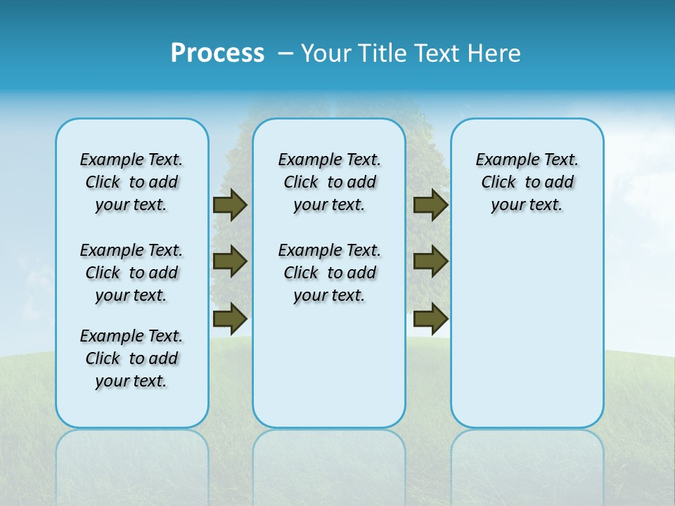 Hill Environment Grass PowerPoint Template