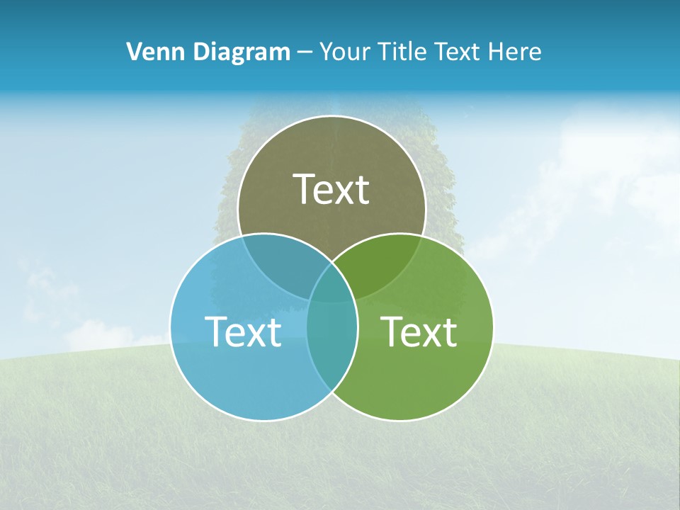 Hill Environment Grass PowerPoint Template