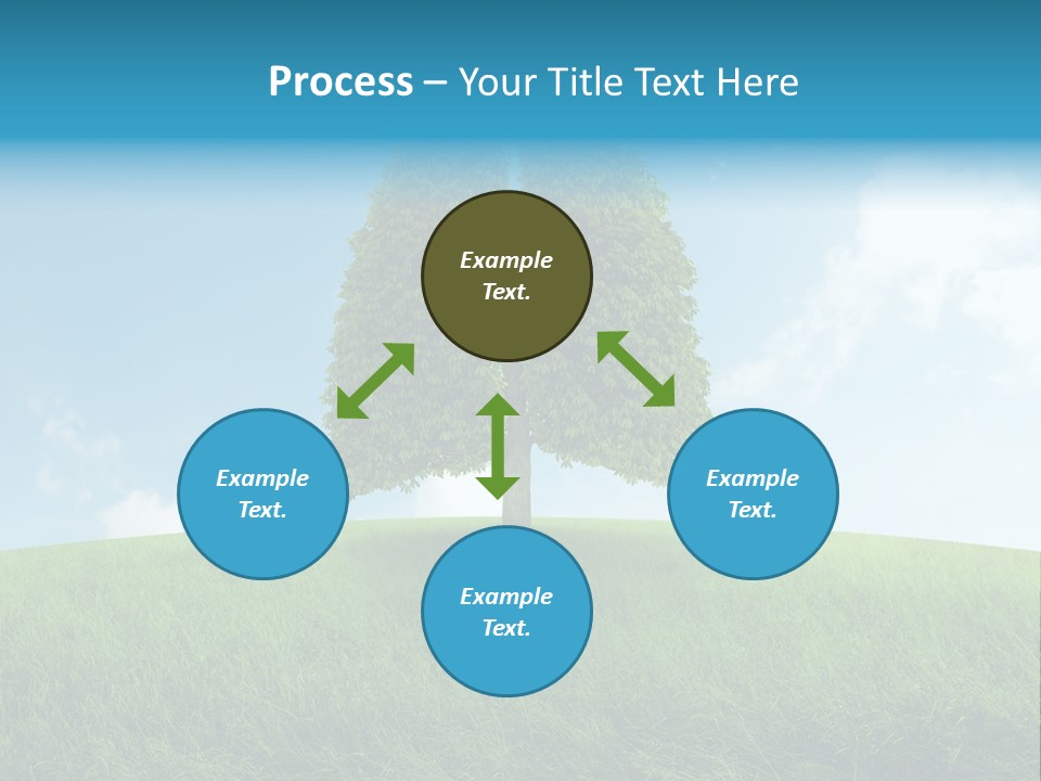 Hill Environment Grass PowerPoint Template