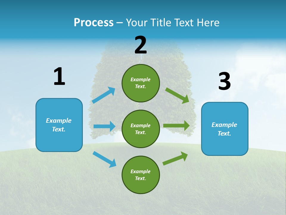 Hill Environment Grass PowerPoint Template
