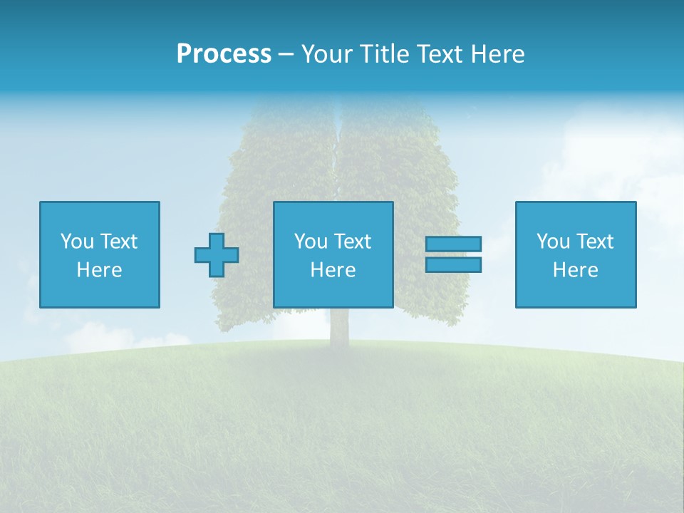 Hill Environment Grass PowerPoint Template
