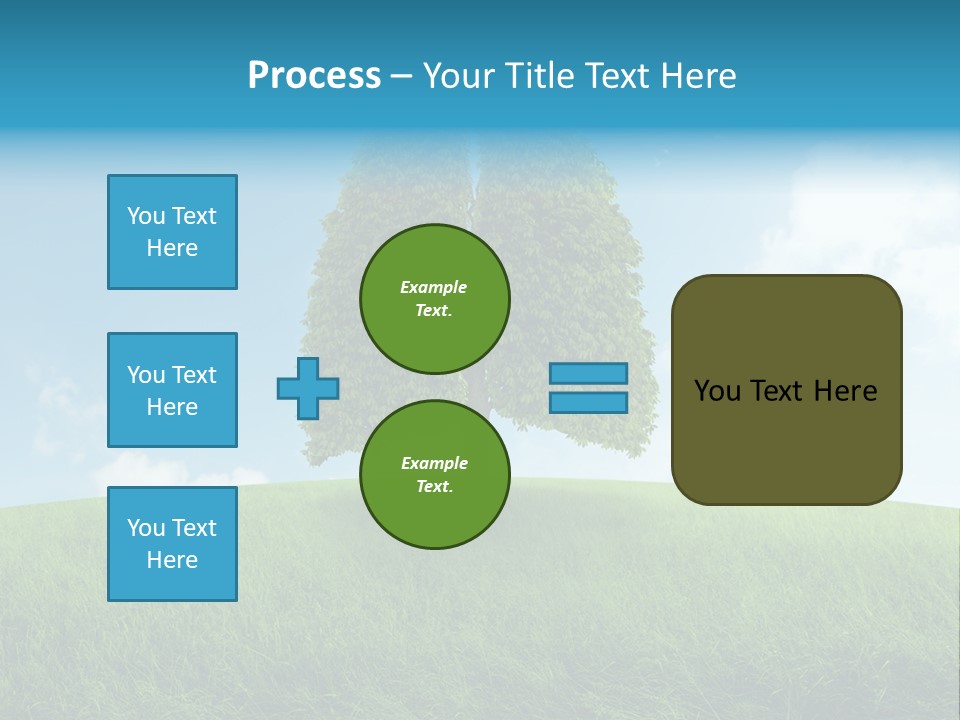 Hill Environment Grass PowerPoint Template