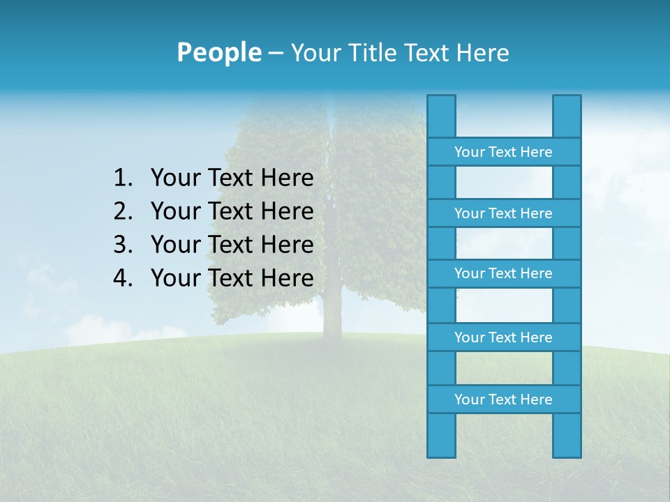 Hill Environment Grass PowerPoint Template