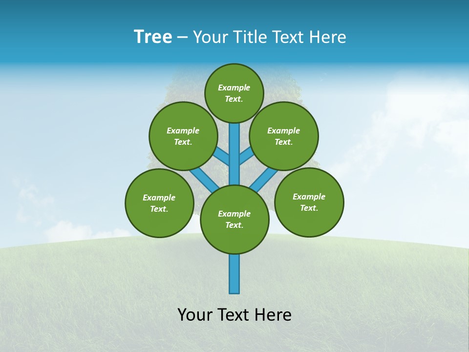 Hill Environment Grass PowerPoint Template