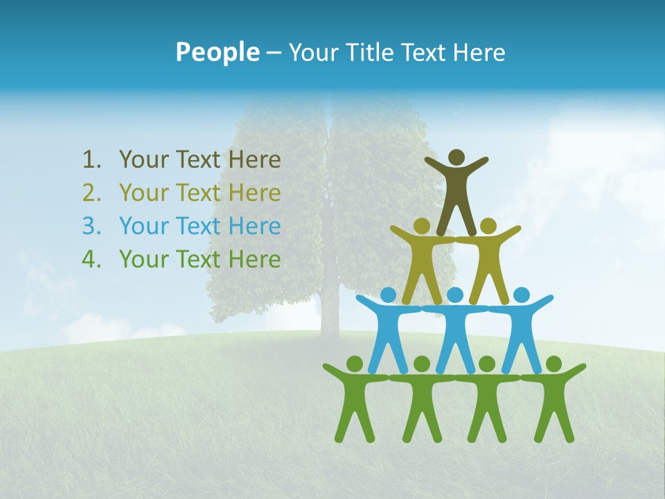 Hill Environment Grass PowerPoint Template