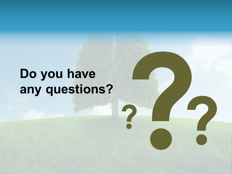 Hill Environment Grass PowerPoint Template