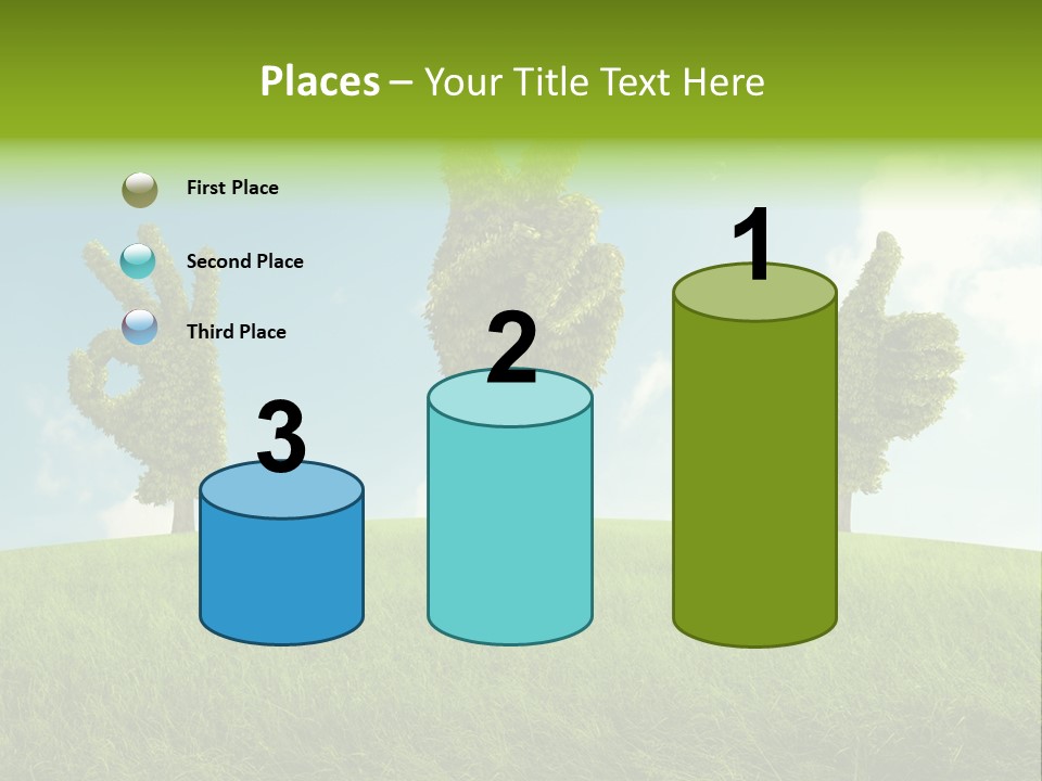 Good Environment Victory PowerPoint Template
