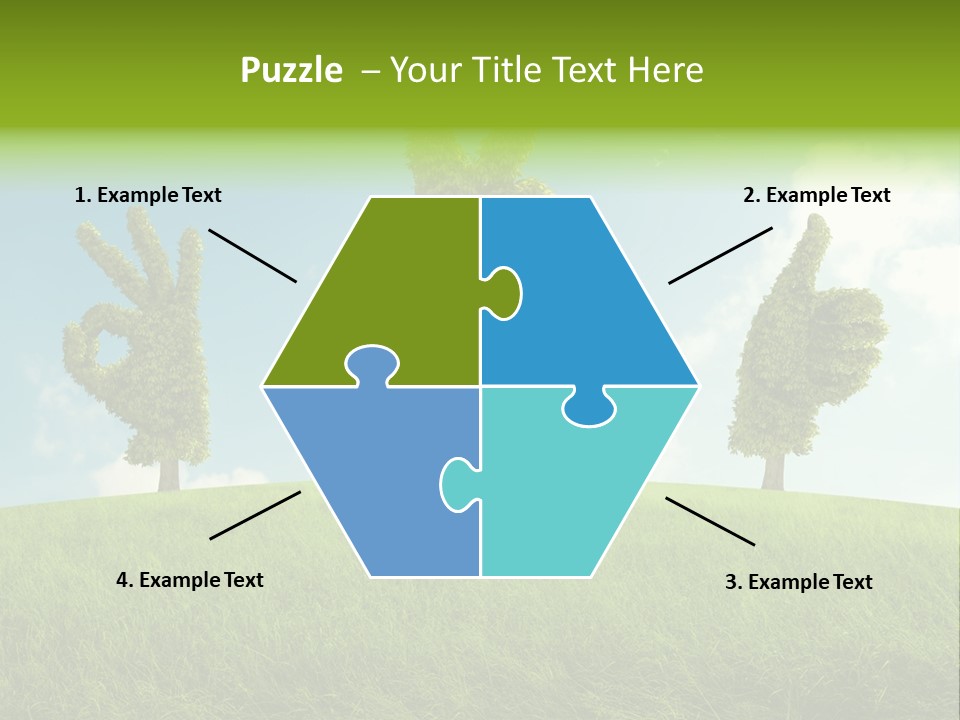 Good Environment Victory PowerPoint Template