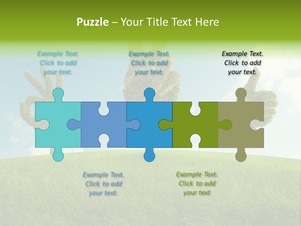 Good Environment Victory PowerPoint Template