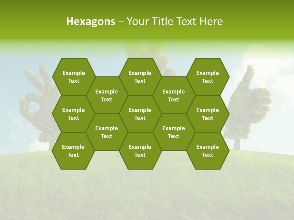 Good Environment Victory PowerPoint Template