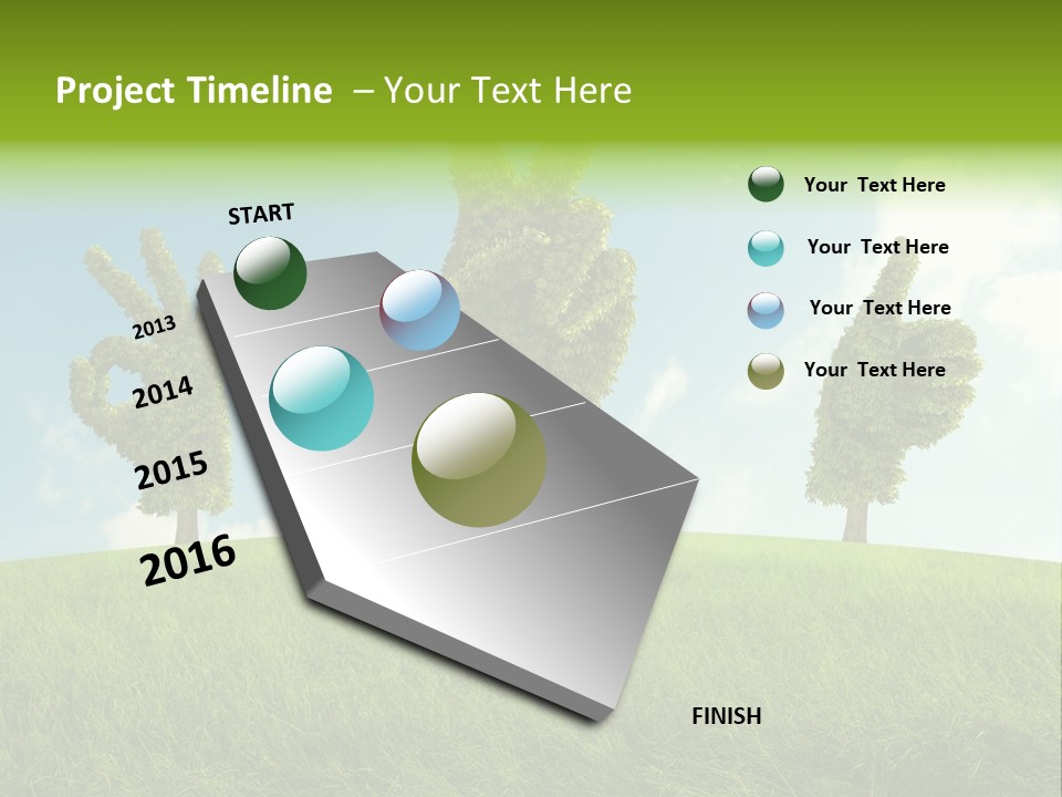 Good Environment Victory PowerPoint Template
