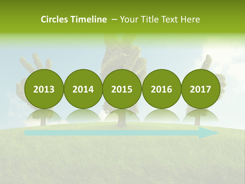 Good Environment Victory PowerPoint Template