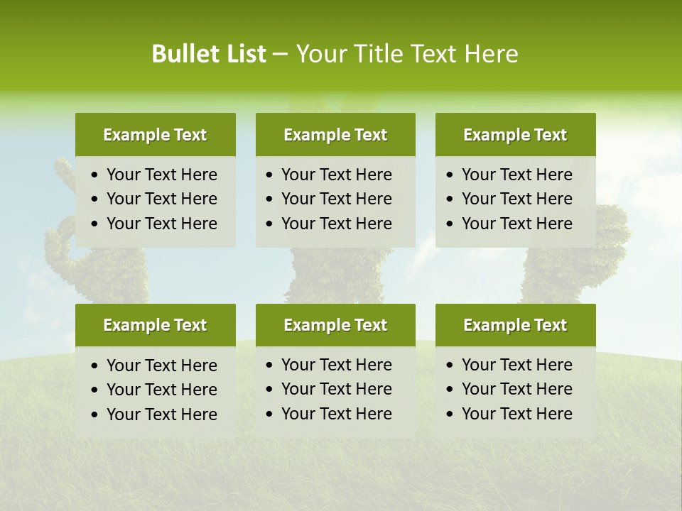 Good Environment Victory PowerPoint Template