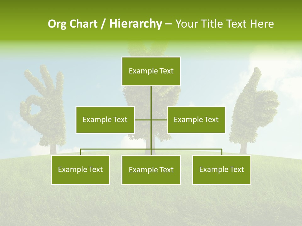 Good Environment Victory PowerPoint Template