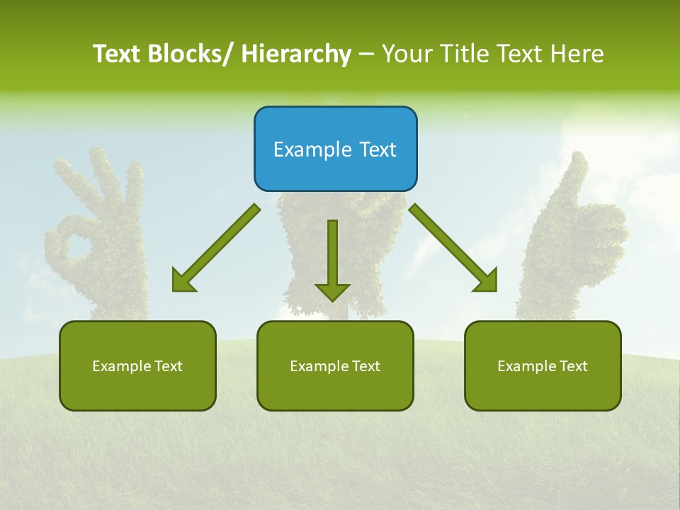 Good Environment Victory PowerPoint Template